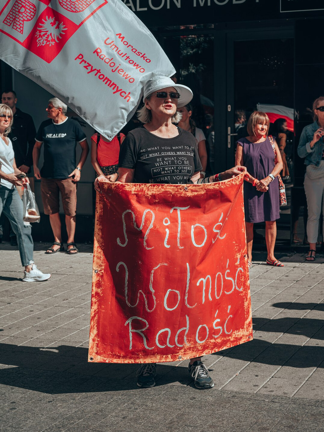 Portrait of a young Polish woman community organizer
